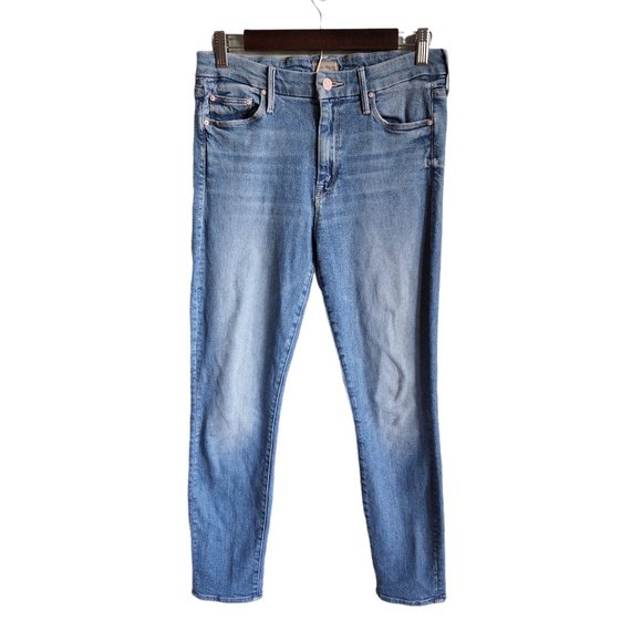 MOTHER Denim - Mother Jeans The Looker Crop Size 29 We're All in This Together Denim Jean
